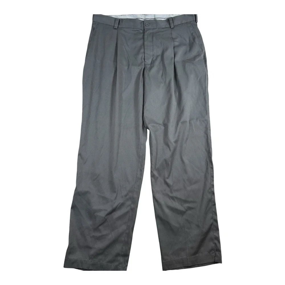 Nike Golf Pants Mens 34x32 Gray Tour Performance Dri Fit Straight Leg Stretch
